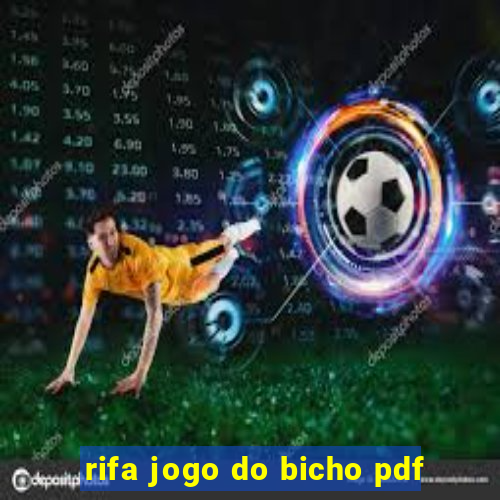 rifa jogo do bicho pdf